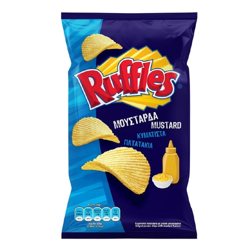 RUFFLES Πατατάκια Με Μουστάρδα 130 γρ. | Market In