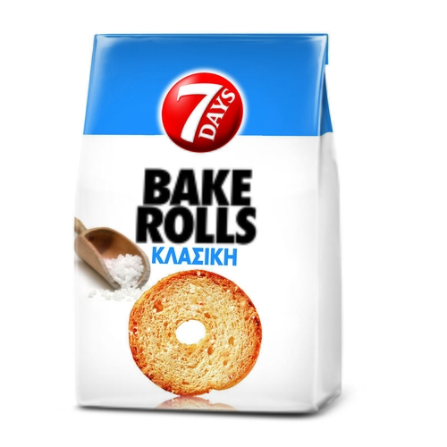 7DAYS Bake Rolls Παξιμαδάκια Κλασική 150gr | Market In